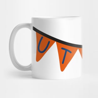 Utica Banner (orange) Mug